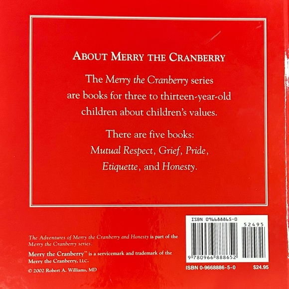 The Adventures of Merry the Cranberry Children’s/Adolescent book set - Picture 3 of 11
